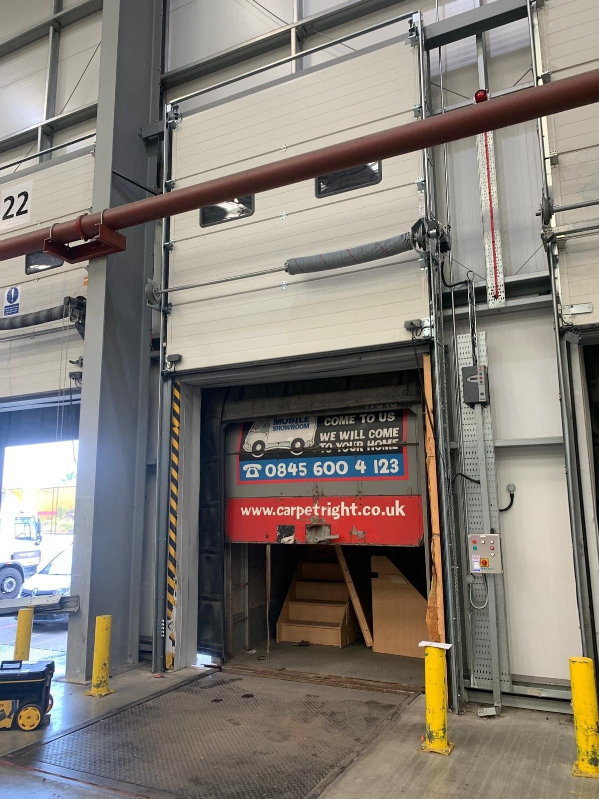 Sectional Overhead Doors project example 3